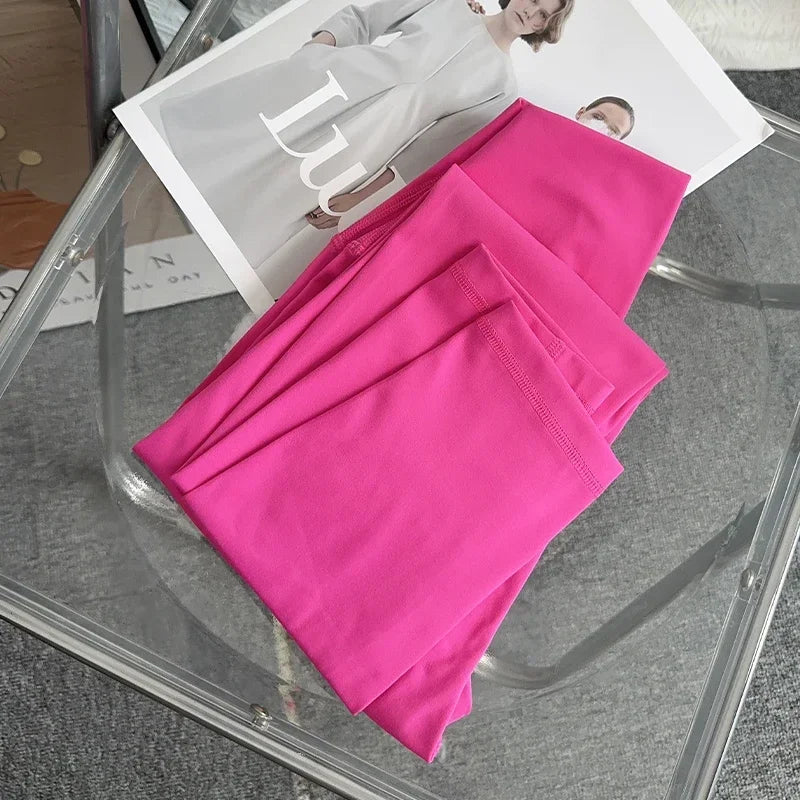 Women Gym Yoga Pants High Waist Naked