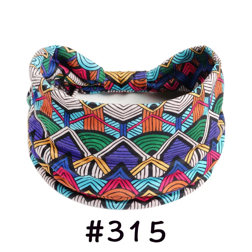 Boho Headbands for Women Knotted Wide