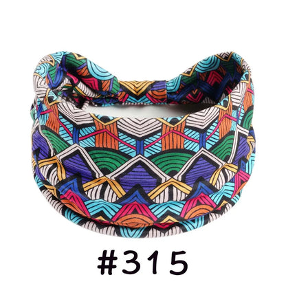 Boho Headbands for Women Knotted Wide