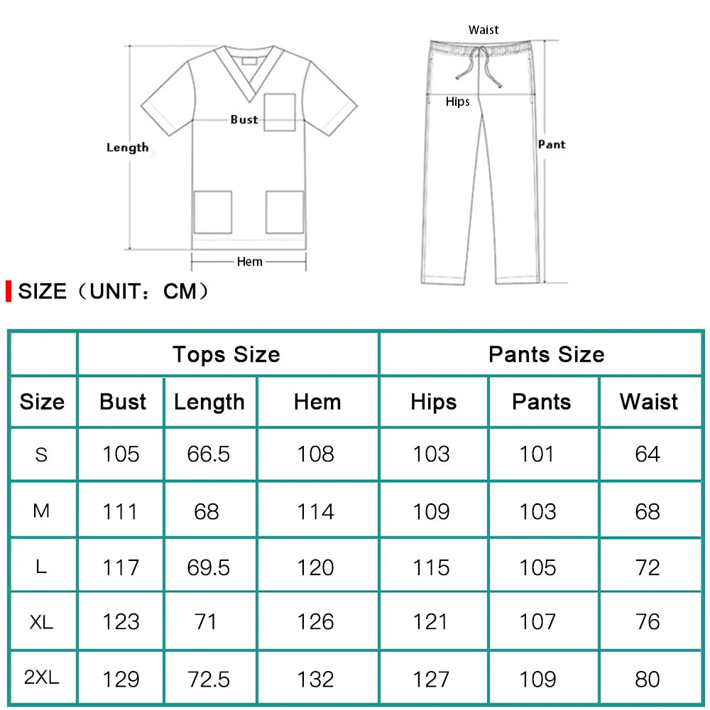 Clinical Surgical Uniforms Medical Scrubs