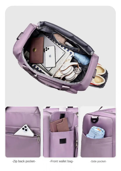 UNIXINU Carry On Travel Bag Large Capacity