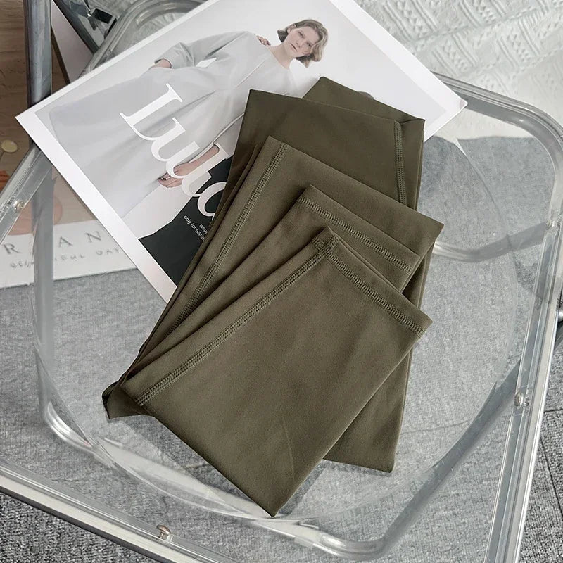 Women Gym Yoga Pants High Waist Naked