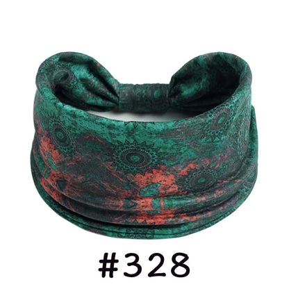 Boho Headbands for Women Knotted Wide