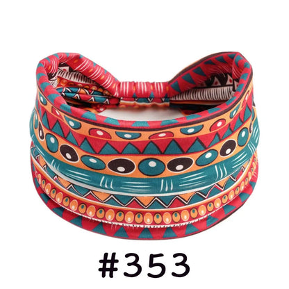 Boho Headbands for Women Knotted Wide