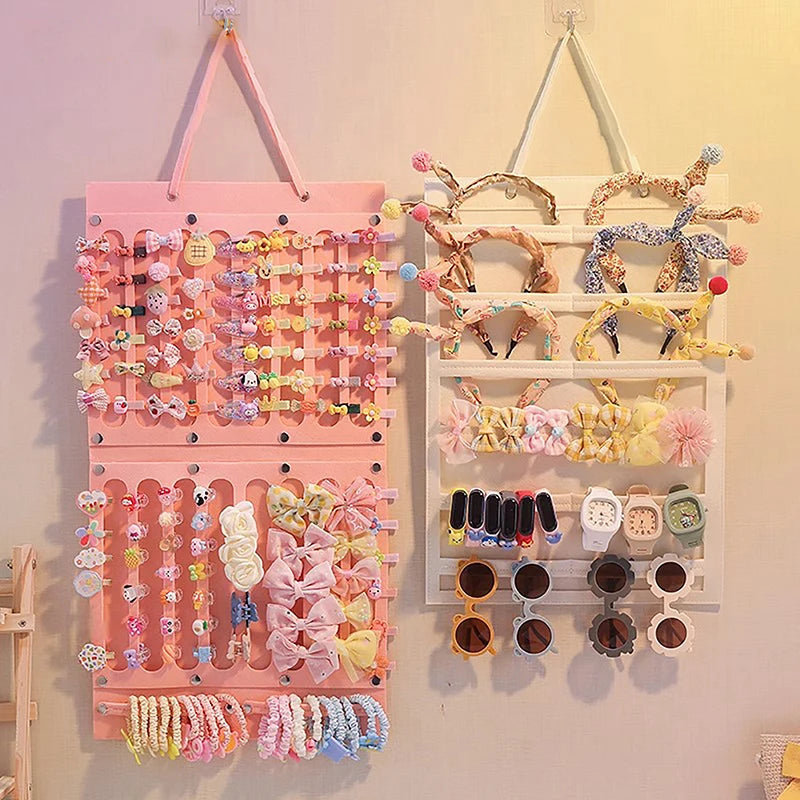 Hair Bows Organizer Wall Hanging Large Capacity Headband Holder