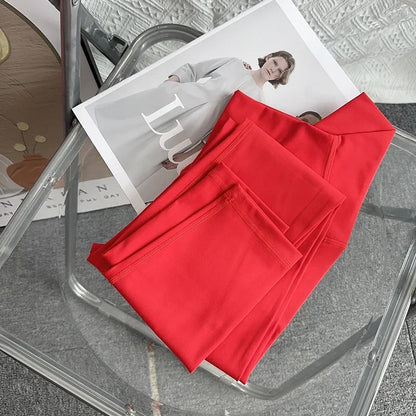 Women Gym Yoga Pants High Waist Naked
