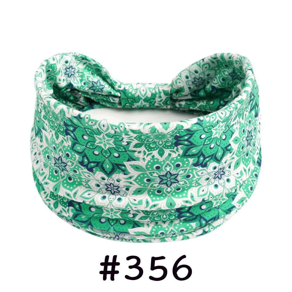 Boho Headbands for Women Knotted Wide