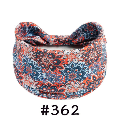 Boho Headbands for Women Knotted Wide