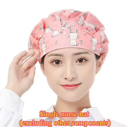 Medical Scrubs Short Sleeved Top+pants