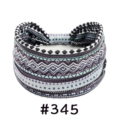 Boho Headbands for Women Knotted Wide