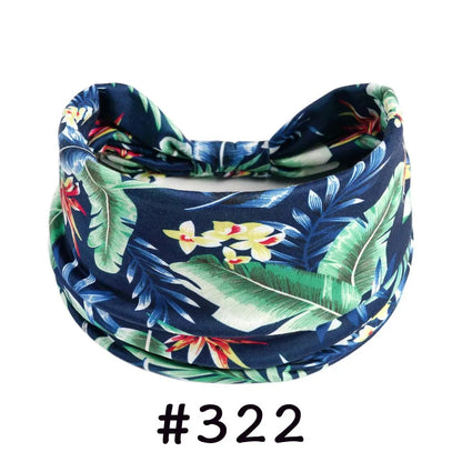 Boho Headbands for Women Knotted Wide
