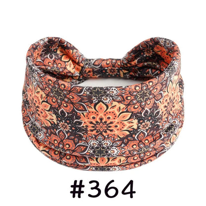 Boho Headbands for Women Knotted Wide