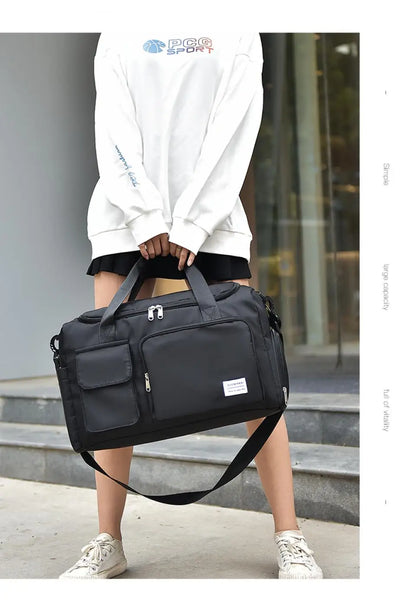 UNIXINU Carry On Travel Bag Large Capacity